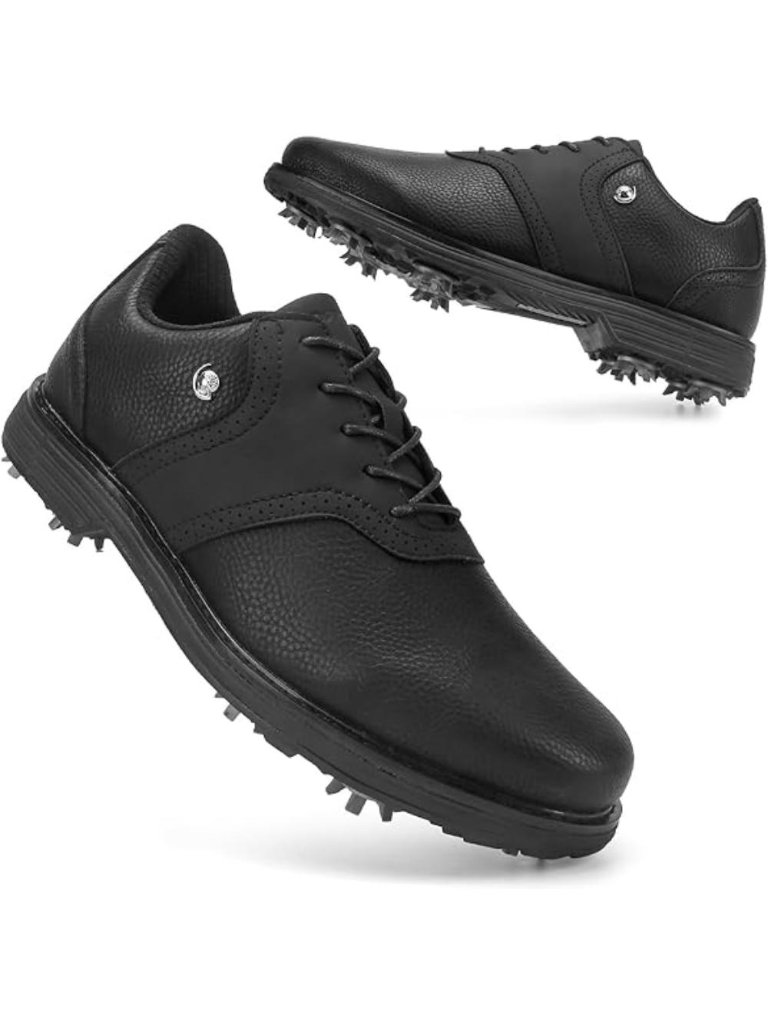 Men's K06-Black Golf Shoes Outdoor Sports Sneakers Golf Training Shoes